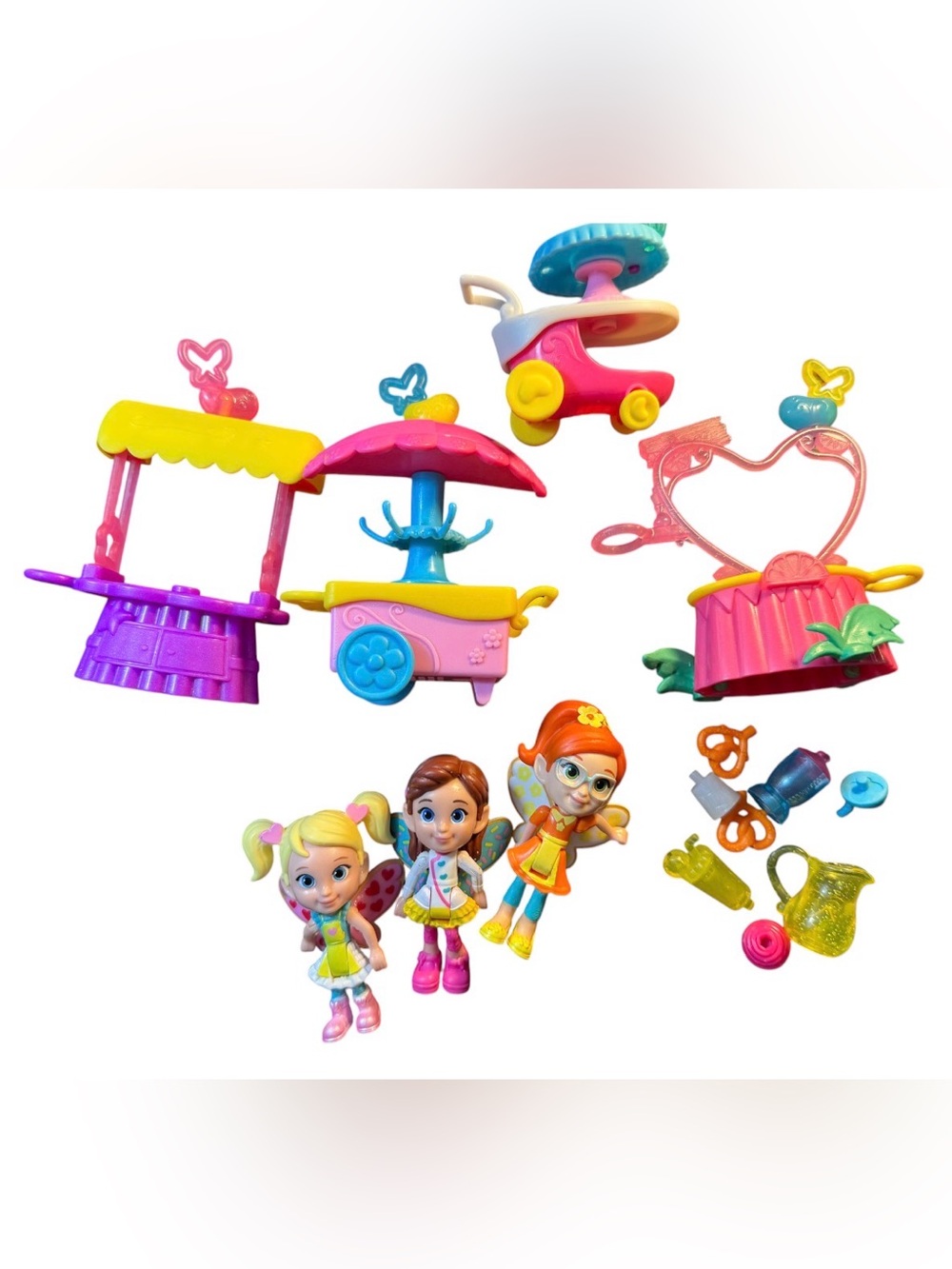 Fisher Price Butterbean’s Cafe Fairy Friends And Carts